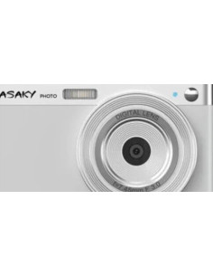 Photo Digital Camera 18MP 2,8'' IPS TFT White